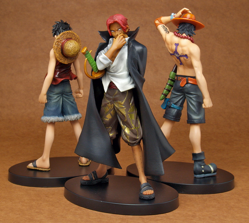 Des figurines de One Piece