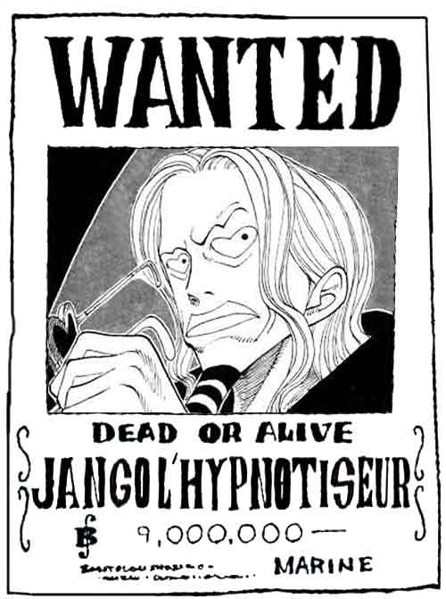 Wanted de Jango l'Hypnotiseur